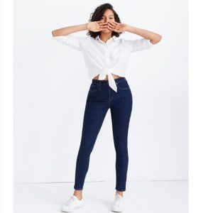 Madewell Petite Curvy High Rise Skinny Jeans